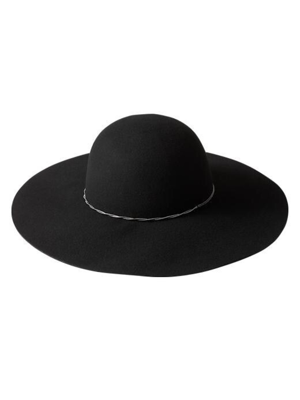 Banana Republic Factory 100% Wool Black Floppy Hat M/L